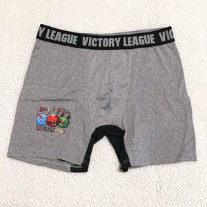 Balls Deep Into Christmas Victory League Boxer Briefs Size Large (36-38)‎ New